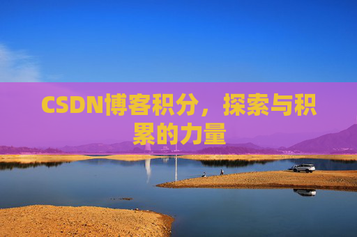 CSDN博客积分，探索与积累的力量